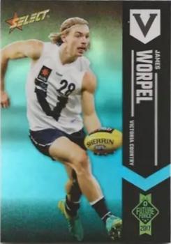 2017 Select Future Force - Rainbow Parallel #64 James Worpel Front